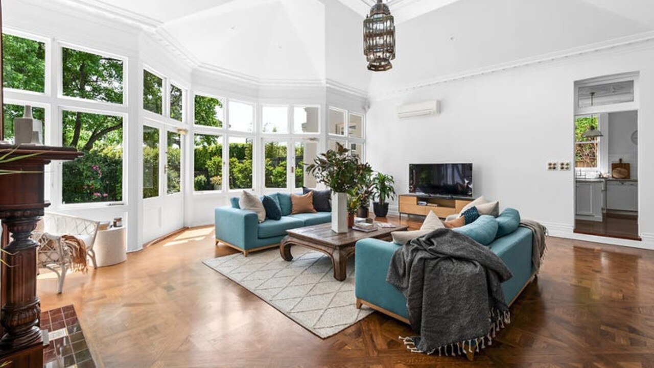 The home is close to schools, Moonee Ponds train station and the suburb’s many eateries.