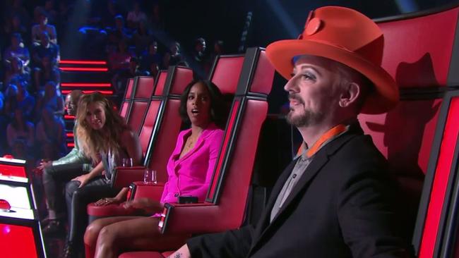 Kelly Rowland was STUNNED by Boy George’s words.