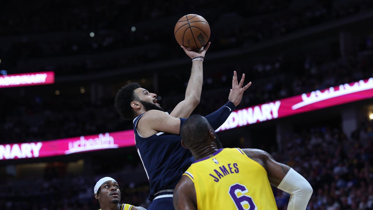 Jamal Murray made some big shots down the stretch. (Photo by Matthew Stockman/Getty Images)