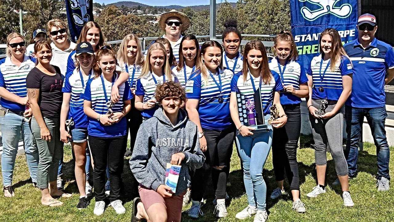 OUT IN STYLE: Stanthorpe Junior Rugby League wrapped their season with a presentation at Sullivan Oval. Picture: Juanita Watson