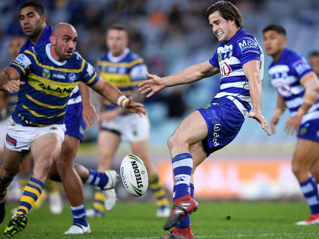 Lachlan Lewis has re-signed with the Bulldogs. Picture: AAP