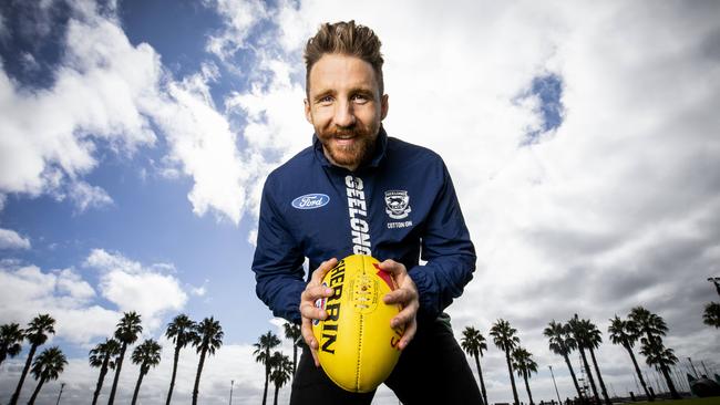 Zach Tuohy hasn’t given up on winning an AFL premiership. Picture: Nicole Cleary