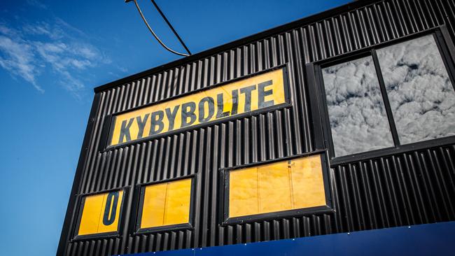 SCORE: The scoreboard at Kybybolite Football Club where Brownlow Medal winner Lachie Neale played footy. Picture Matt Turner.