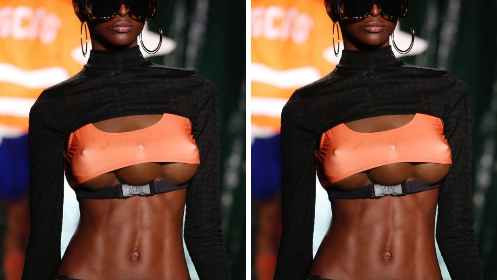 GCDS Had Three-breasted Models In Revealing Crop Tops (NSFW) - SHOUTS
