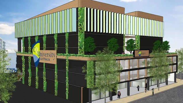 An artist’s impression of the proposed CQUniversity Cairns Campus site.