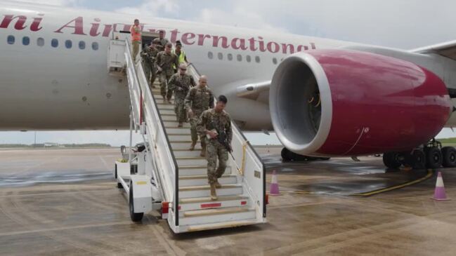 US Marine Rotational Force arrives in Darwin