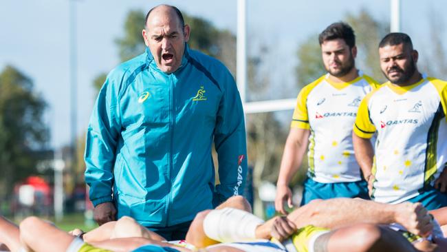 Wallabies scrum coach Mario Ledesma has quit to become head coach of the Jaguares