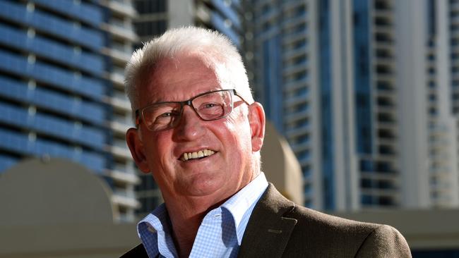 Surfers Paradise Alliance CEO Mike Winlaw first dreamed up the idea for the horse run down the beach after Magic Millions managing director Vin Cox approached him about bringing the race day barrier draw to the tourism centre: “We really feature Surfers Paradise but it gives a great spectacle for the Magic Millions.” Photo: Steve Holland