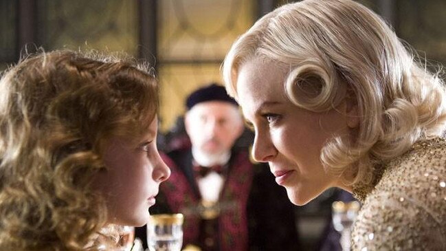 Actor Nicole Kidman (right) with Dakota Blue Richards in The Golden Compass.