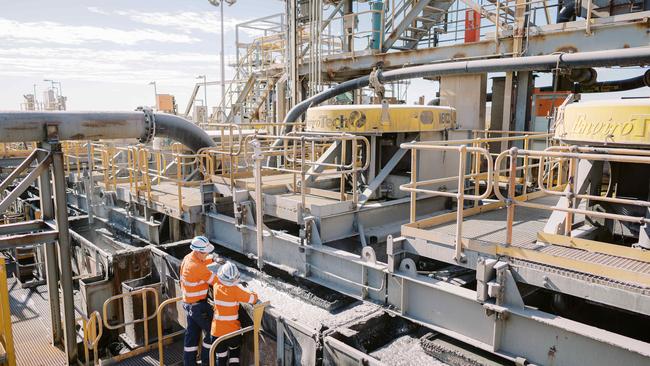Employees at BHP's nickel operations in Western Australia. Picture: Supplied