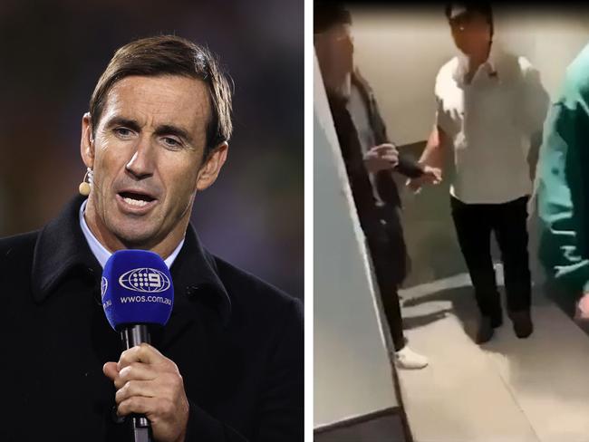 Andrew Johns has blasted the Ponga situation. Photo: Getty Images and Instagram