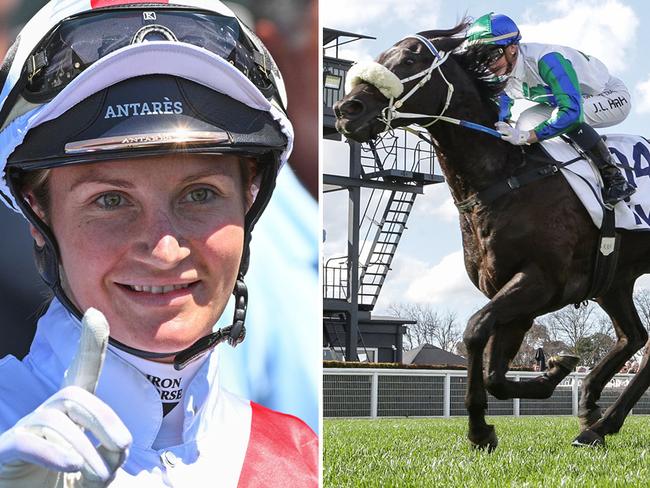 Star jockey Jamie Melham will link up with I Wish I Win in Saturday's Group 1 Futurity Stakes at Caulfield. Pictures: Racing Photos, Getty Images