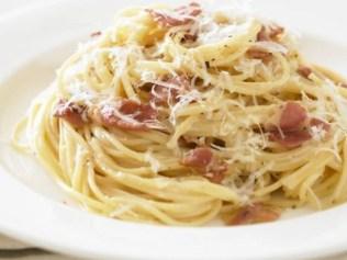 Creamy with a salty bite, this carbonara is anything but traditional