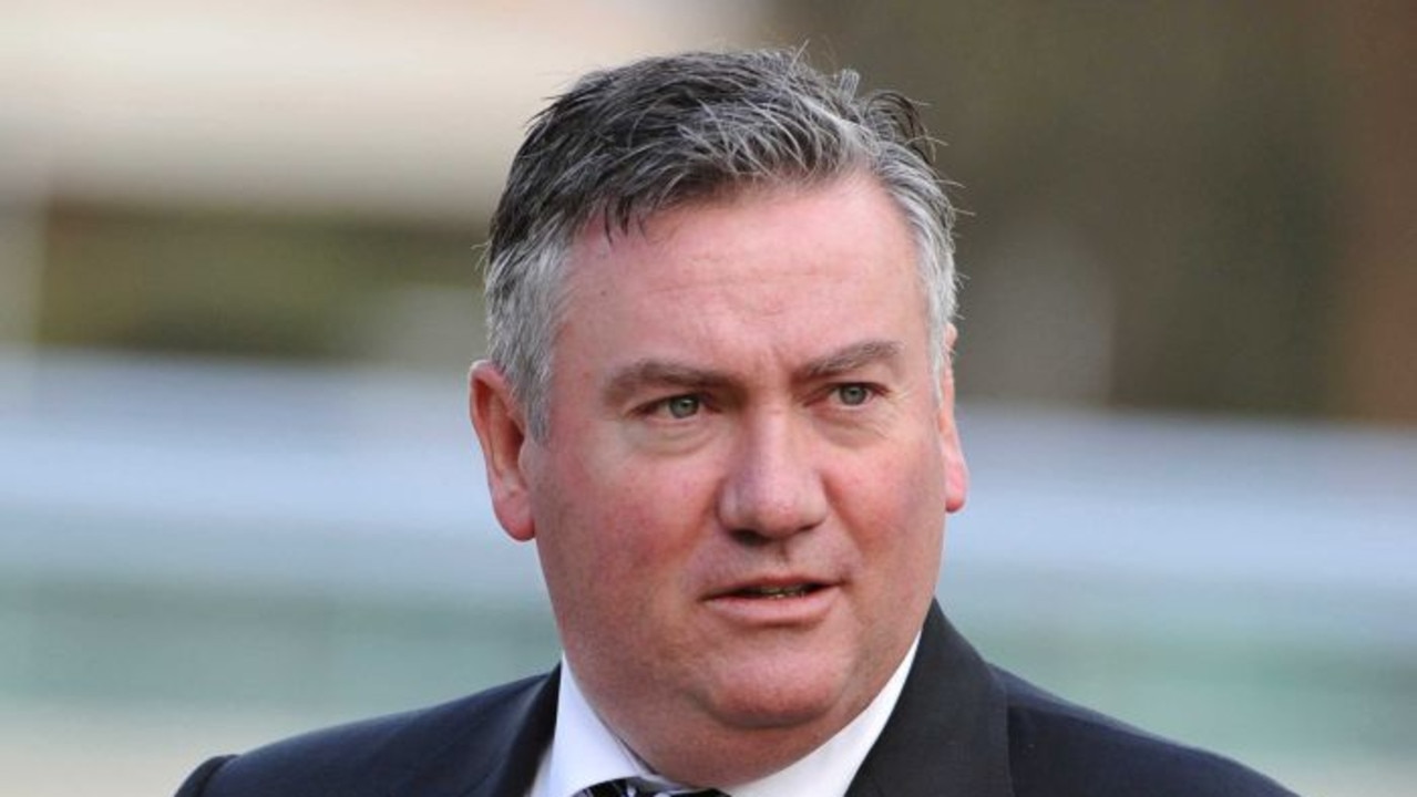 Eddie McGuire's Wednesday night was full of heat.