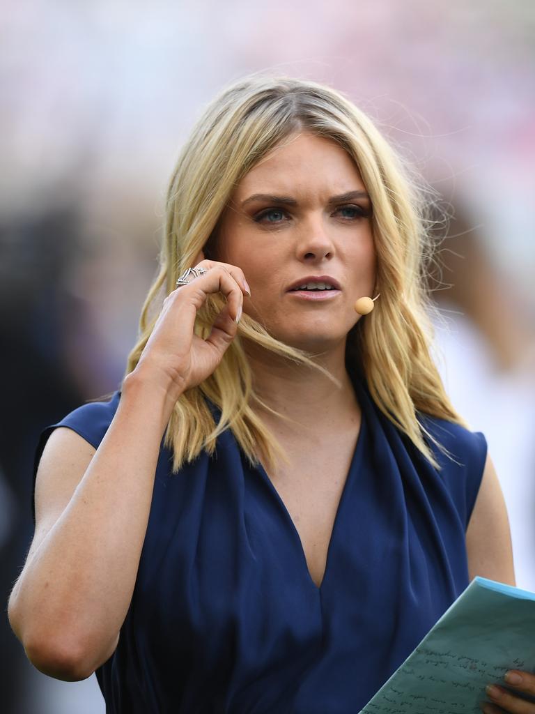 Former Channel Nine host Erin Molan. AAP Image/Joel Carrett.