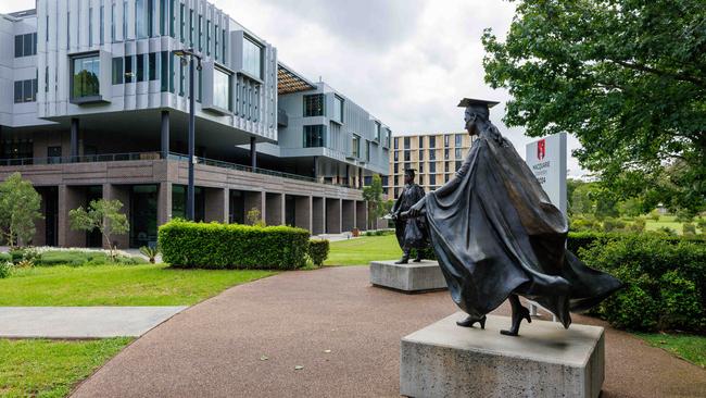 In response to rising campus anti-Semitism, Macquarie University administrators designated a “safe room” for Jewish students. Picture: Justin Lloyd.