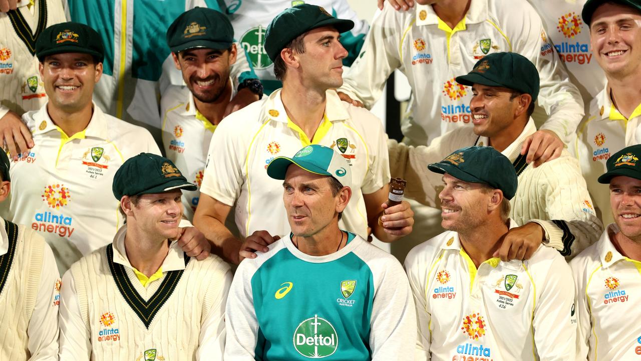 Justin Langer’s coaching future is still up in the air. (Photo by Robert Cianflone/Getty Images)