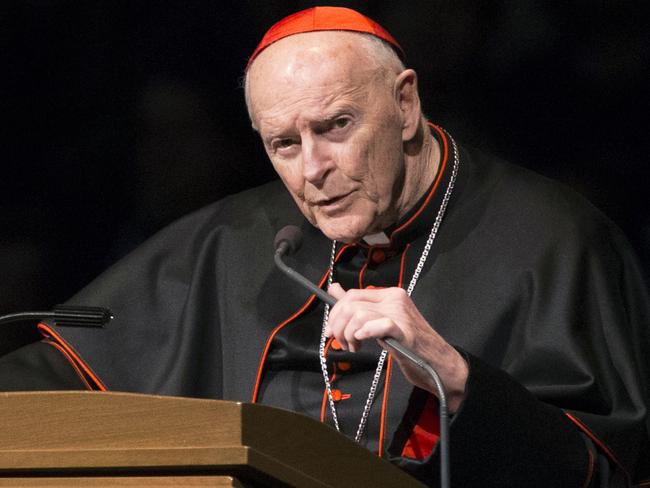 Disgraced Cardinal Theodore McCarrick. Picture: AP