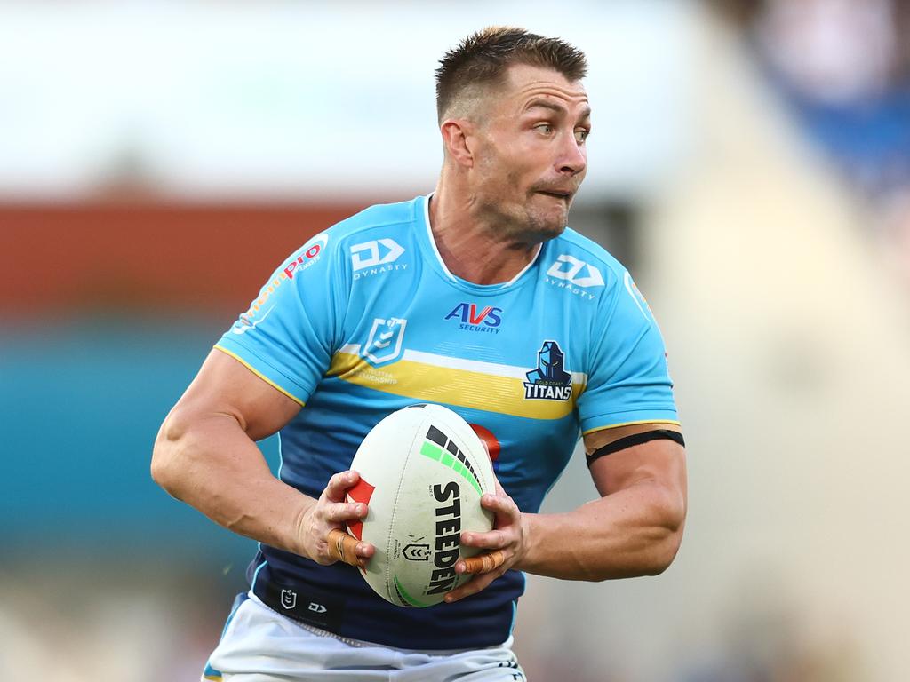 Kieran Foran of the Titans in action this season. Picture: Chris Hyde/Getty Images.