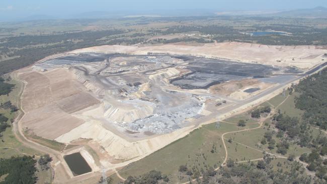 BEFORE: The North Pit of Glencore’s Mangoola open-cut mine in 2010