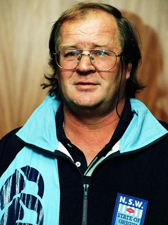 Tom Raudonikis as NSW State of Origin coach in 1998