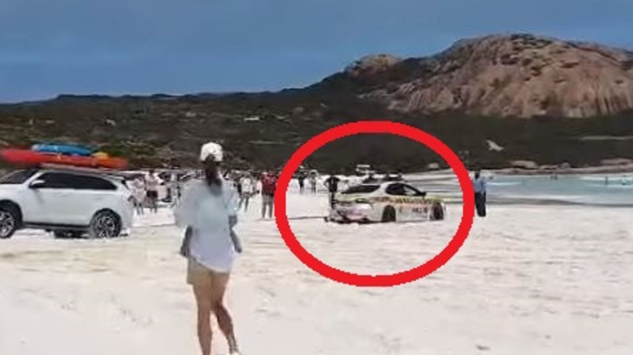 Cops’ embarrassing moment on popular beach – news.com.au
