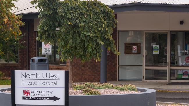 The North West Private Hospital. (AAP Image/Simon Sturzaker)