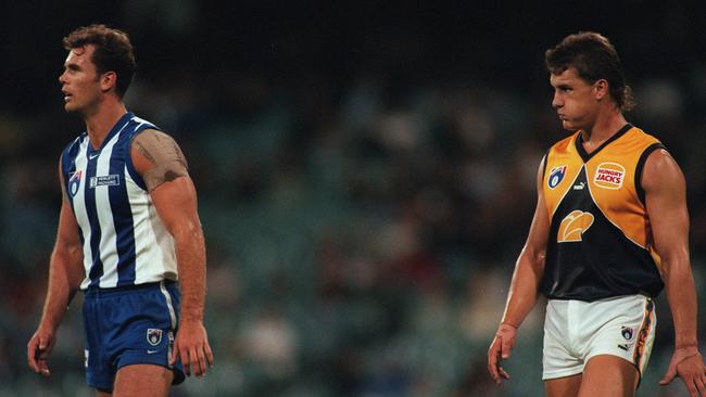 Wayne Carey and Glen Jakovich were an enthralling story of 1990s football.