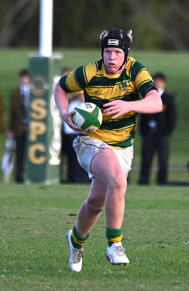 AIC First XV rugby between St Patrick's College and St Laurence's College. Saturday May 10, 2025. Picture, John Gass