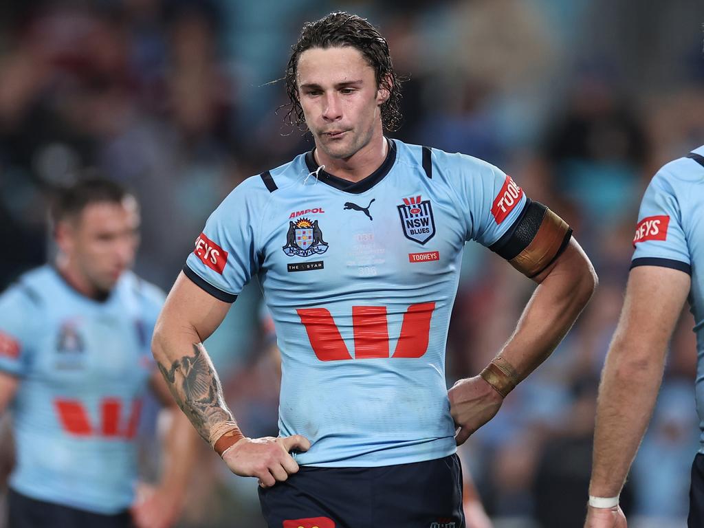 Nicho Hynes’ spot in the Blues side is under pressure. Picture: Getty Images