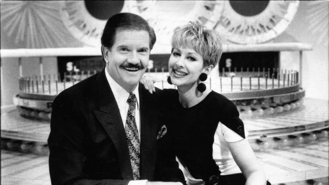 John Burgess and Adriana Xenides on Wheel of Fortune. Many other game shows tried to be as popular as this stalwart.