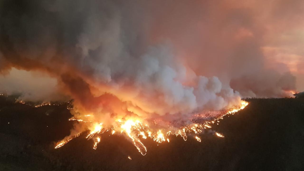 The Orroral Valley Fire in Namadgi National Park, ACT in February 2020 during Australia’s worst bushfire season in history.