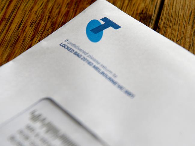 MELBOURNE, AUSTRALIA - NewsWire Photos MAY 25, 2022: Generic telecommunications images. A Telstra bill. Picture: NCA NewsWire / Andrew Henshaw