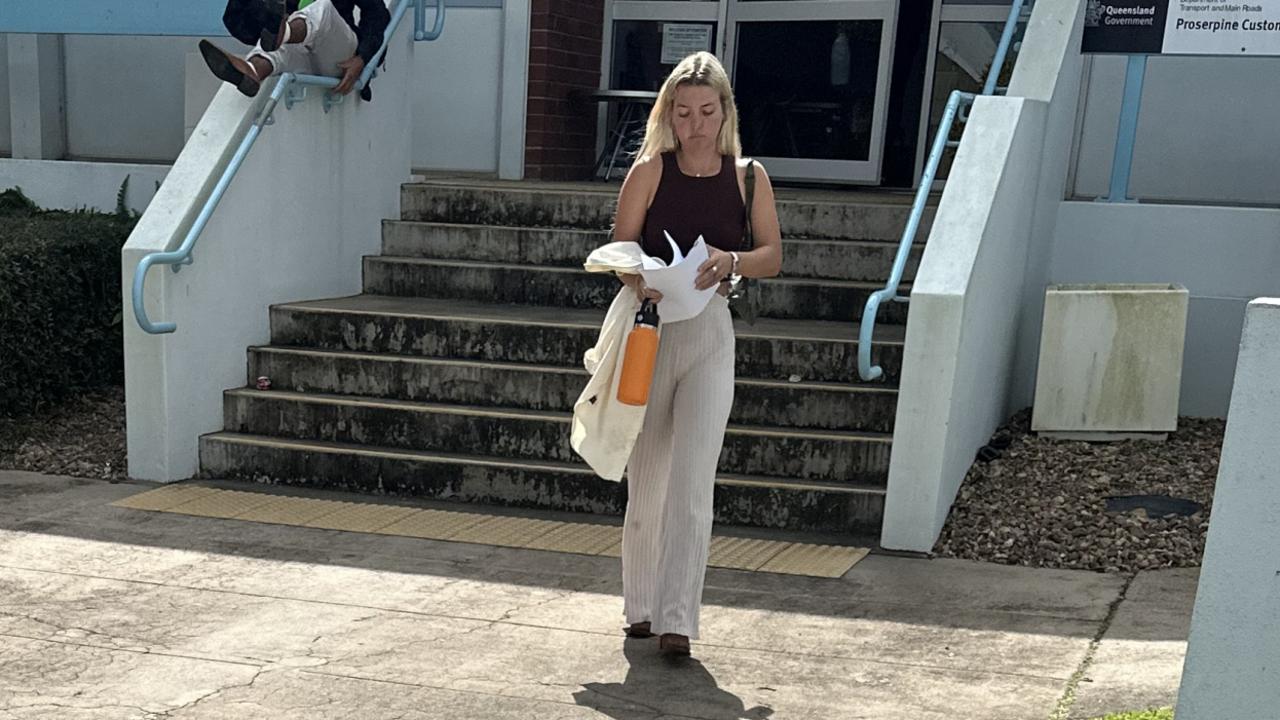 Rachel Aliyah Warwick appeared in Proserpine Magistrates Court on 26 May charged with drink driving.