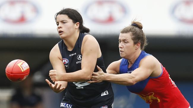 AFLW players could start next season in hubs.