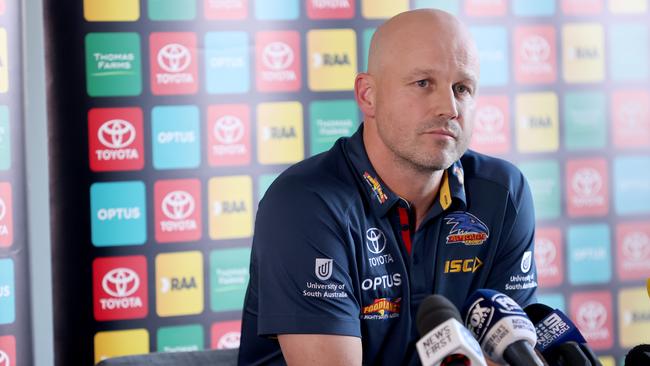 Adelaide’s senior coach Matthew Nicks. Picture: Kelly Barnes (Getty).