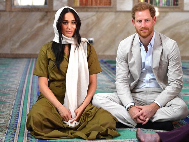 Meghan and Prince Harry enjoyed positive press while on a Royal tour of Africa with son, Archie. Photo: Tim Rooke