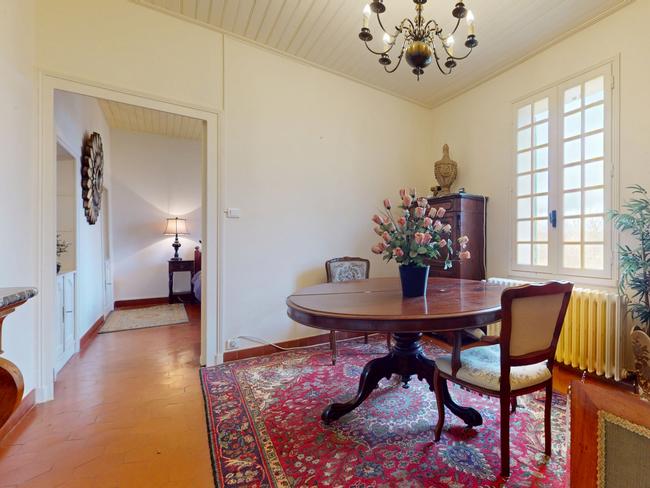They bought the partially-furnished house for an estimated $600,000.
