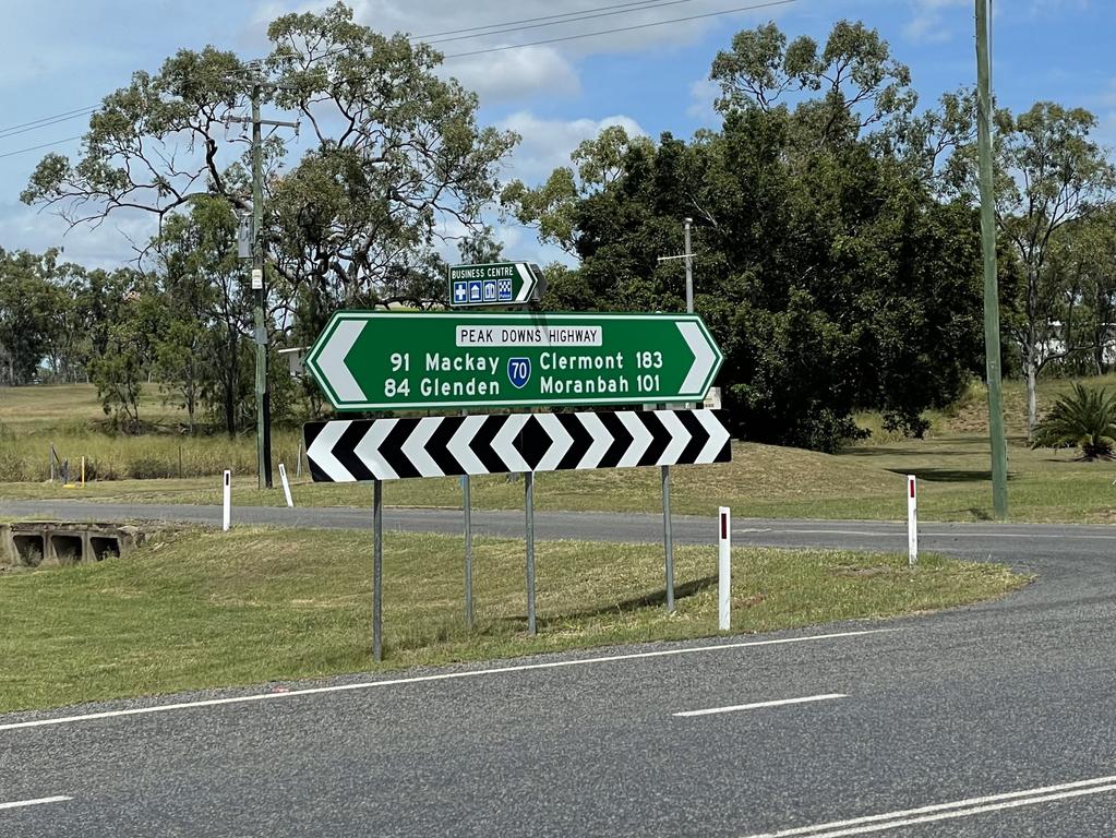 Peak Downs Highway at Nebo. Picture: Janessa Ekert