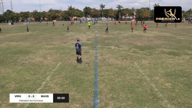 REPLAY: Premier's Invitational - Gold Coast Football - Virgina United v Coach Max Academy Blue (U10 Boys)