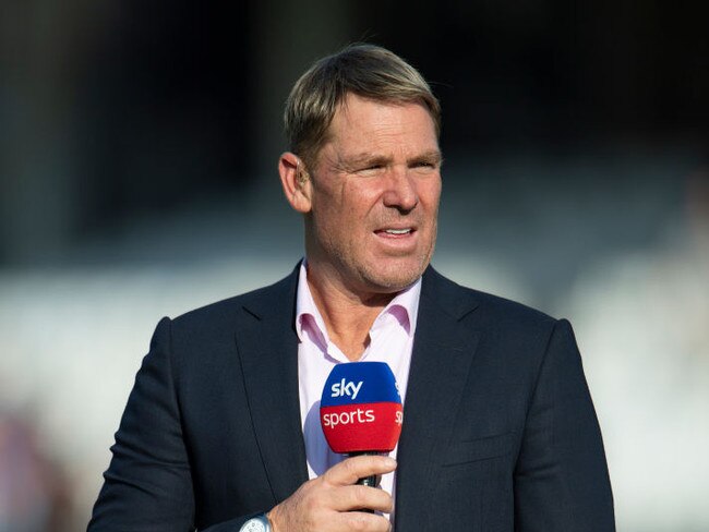 Shane Warne wasn’t shy about his association with Advanced Hair.