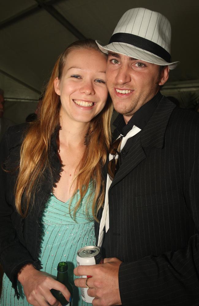 Holly and Dean McCluskey in 2008. Picture: Nicholas Falconer
