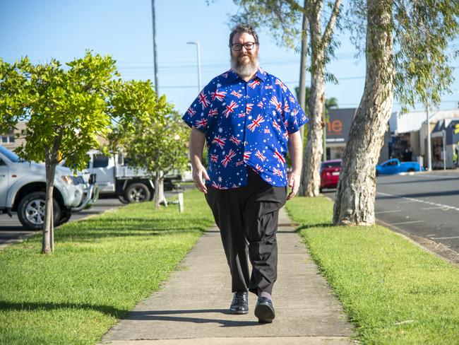 Look who’s back. Newly announced One Nation candidate George Christensen. Picture: Daryl Wright