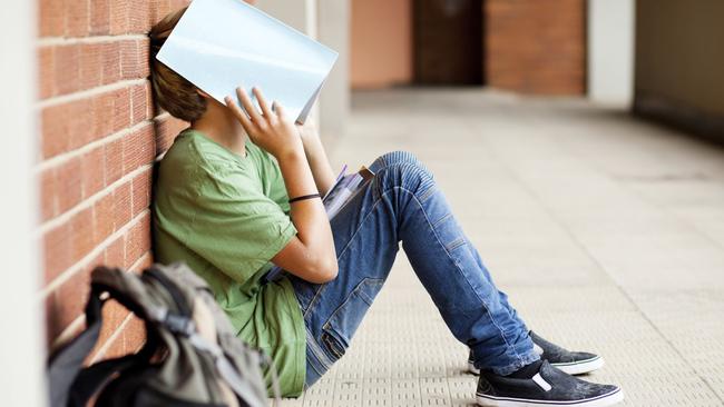 Naughty student. please credit Thinkstock