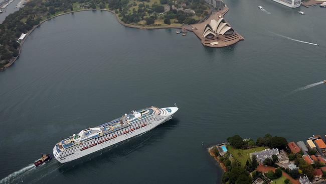 Passengers of eight sequential cruises on the Sun Princess were allegedly affected by the outbreak.