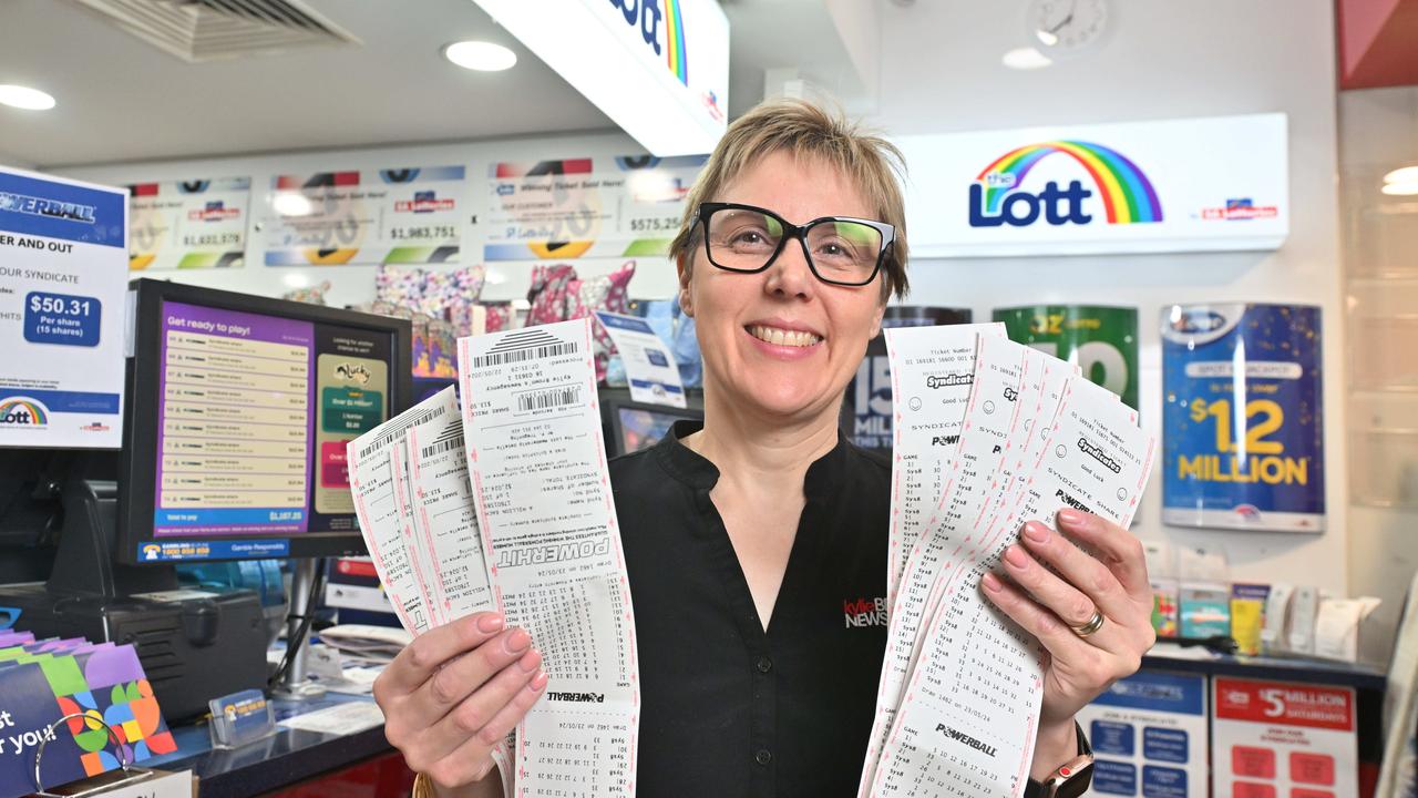 It will be the sixth biggest Australian lottery draw ever. Picture: NCA NewsWire / Brenton Edwards