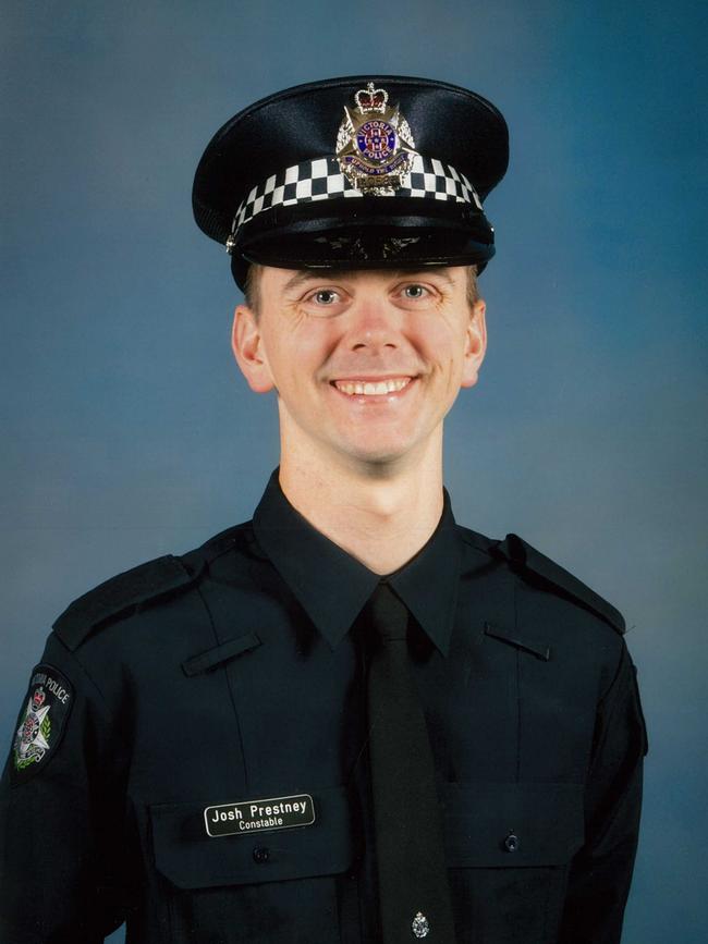 Constable Joshua Prestney. Picture: Supplied