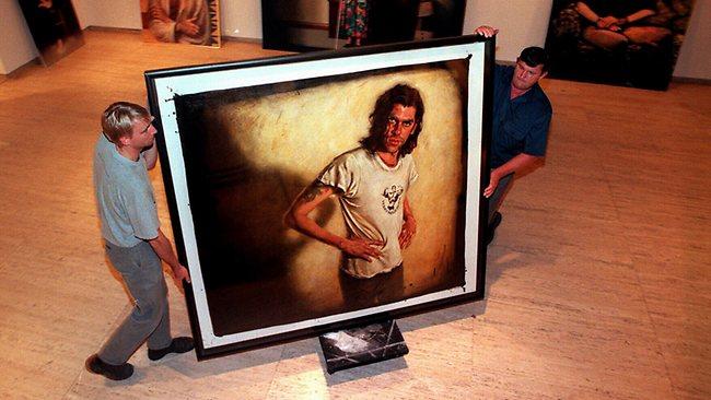Artist Bill Leak's portrait of singer Tex Perkins