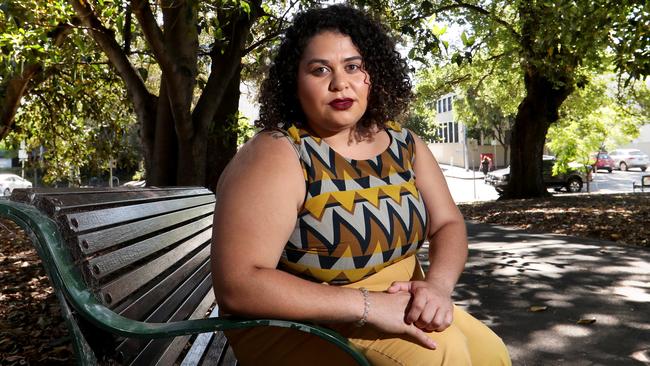 Invasion Day rally organiser Tarneen Onus-Williams. Picture: David Geraghty / The Australian.