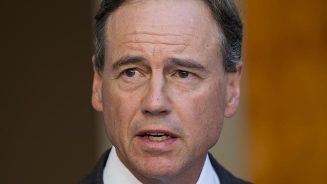 Health Minister Greg Hunt. Picture: Martin Ollman